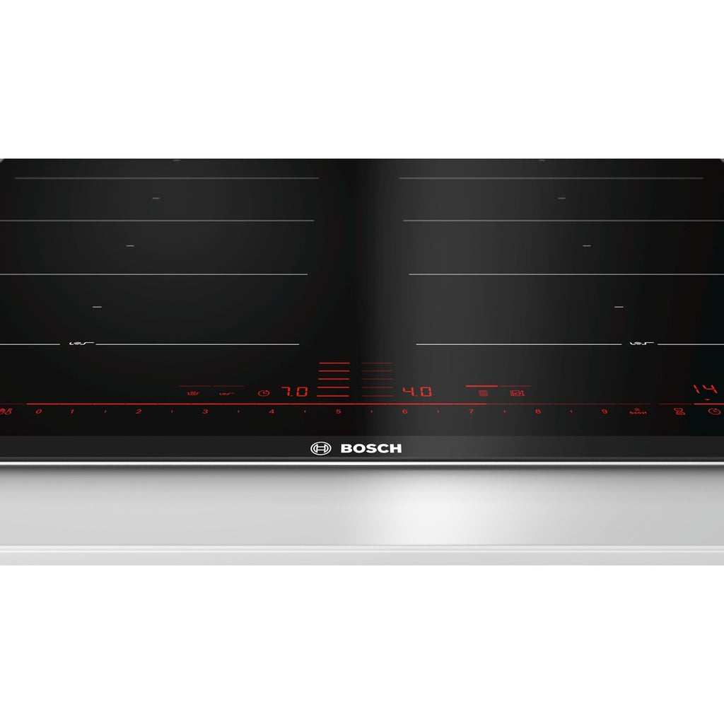 Bosch Bosch PXX675DC1E plaque Noir, Acier inoxydable Intégré Plaque avec zone à induction 4 zone(s)