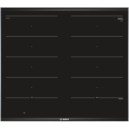 Bosch Bosch PXX675DC1E plaque Noir, Acier inoxydable Intégré Plaque avec zone à induction 4 zone(s)