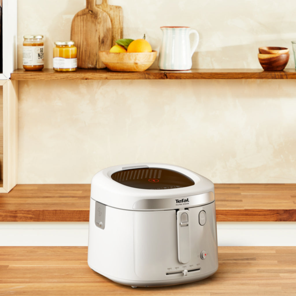 Tefal Filtra Vision FF2541E0 friteuse Unique 2,1 L Autonome 1900 W Blanc