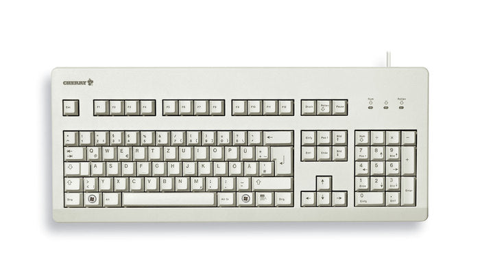 CHERRY G80-3000 clavier Universel USB QWERTZ Allemand Gris