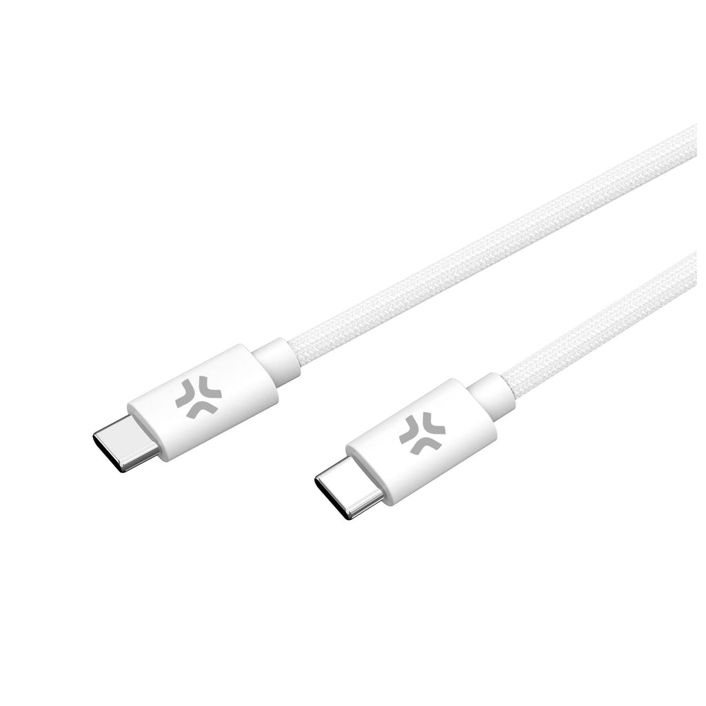 Celly USBCUSBCCOTTWH câble USB 1,5 m USB C 60 W Blanc - vue 2