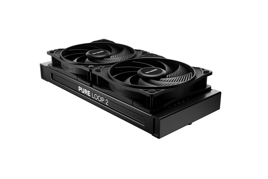 be quiet! Pure Loop 2 240 mm | Système de refroidissement liquide tout-en-un, 240 mm, noir, socket Intel et AMD - vue 3