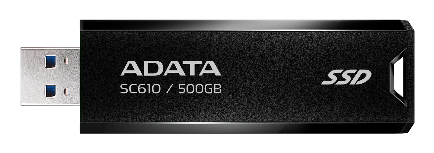 ADATA SC610 500 Go USB Type-A 3.2 Gen 2 (3.1 Gen 2) Noir