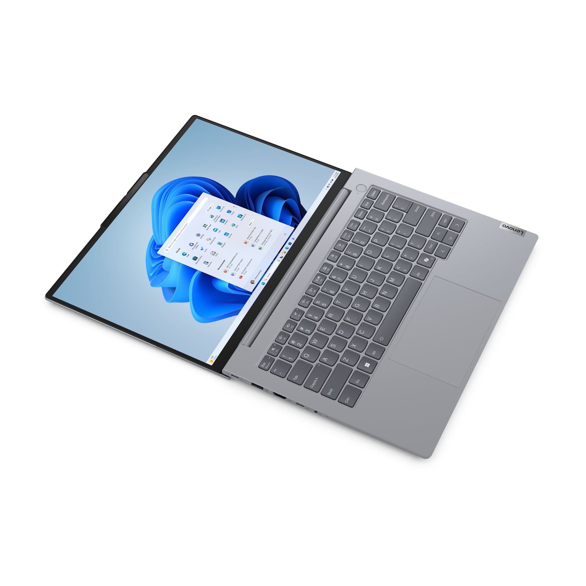 Lenovo ThinkBook 14 G7 ARP AMD Ryzen™ 7 7735HS Ordinateur portable 35,6 cm (14") WUXGA 32 Go DDR5-SDRAM 512 Go SSD Wi-Fi 6E (802.11ax) Windows 11 Pro Nordique Gris