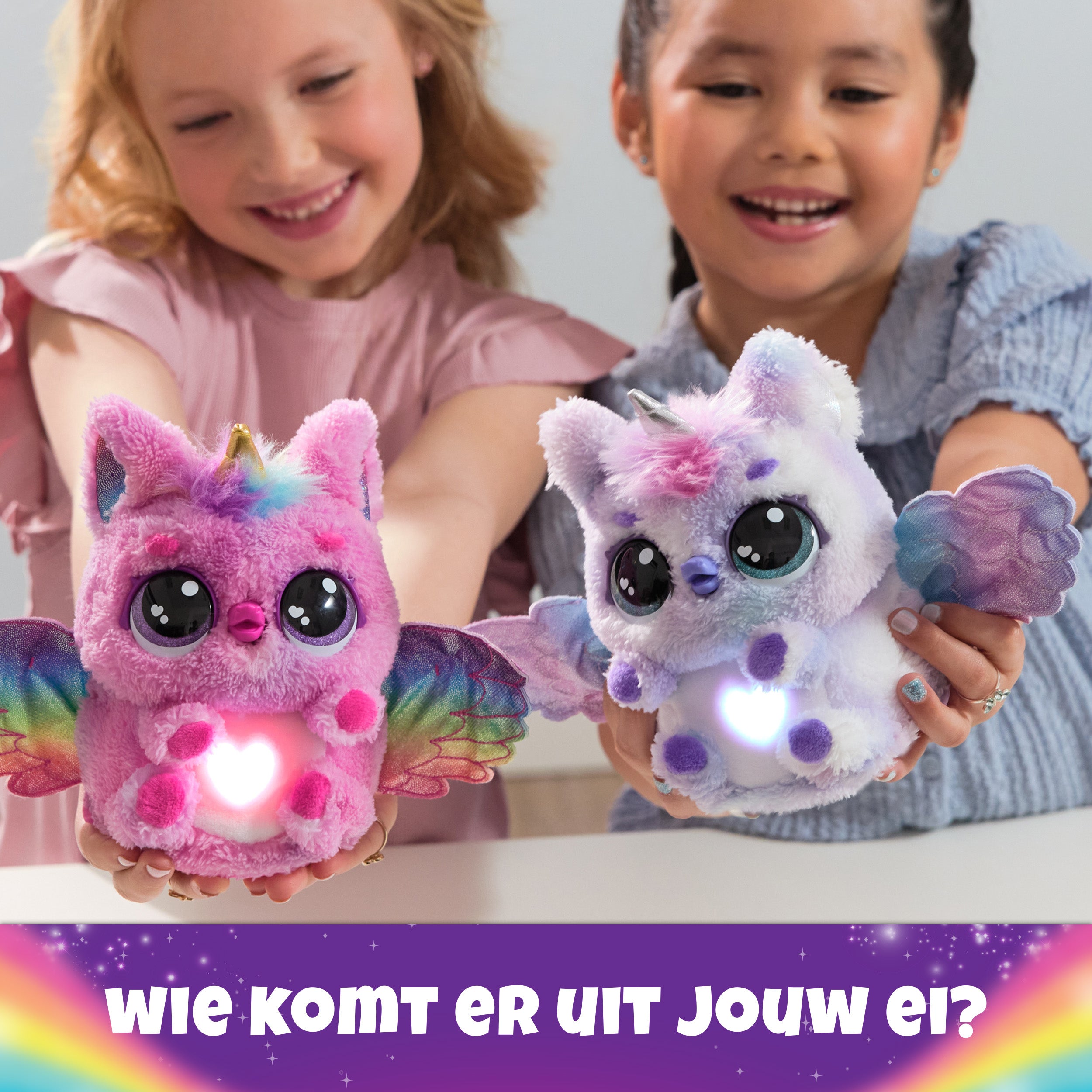 Hatchimals Pufficorn Alive Eclosion Secrete