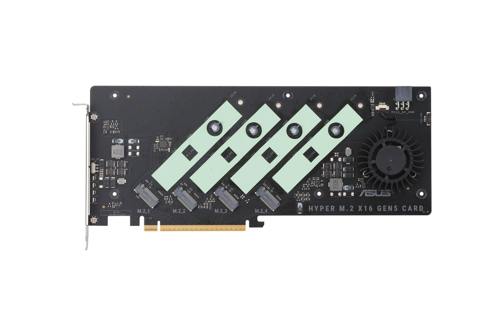 ASUS Hyper M.2 x16 Gen5 Card carte et adaptateur d'interfaces Interne