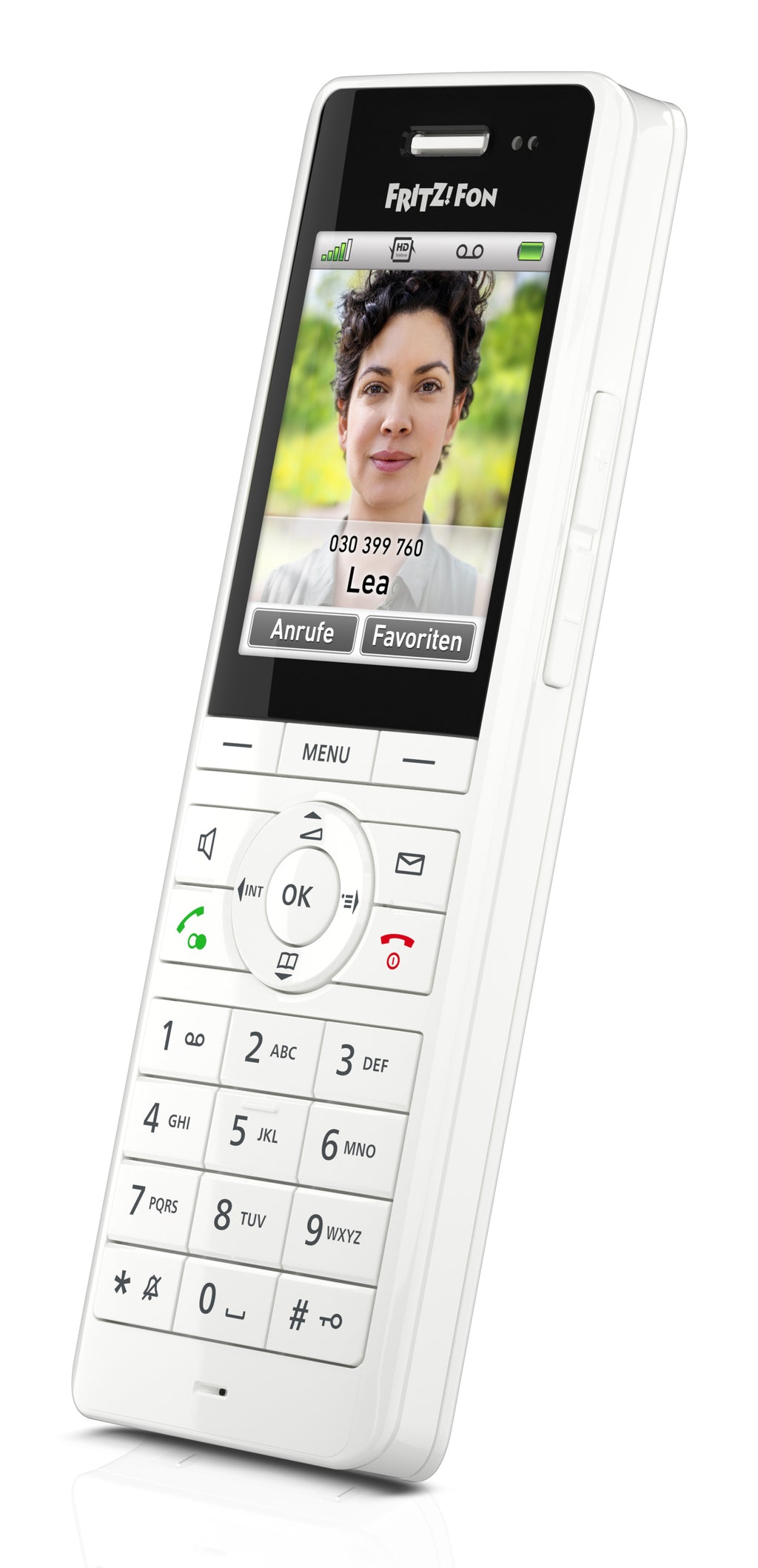 Fon FRITZ! X6 Téléphone DECT Identification de l'appelant Blanc