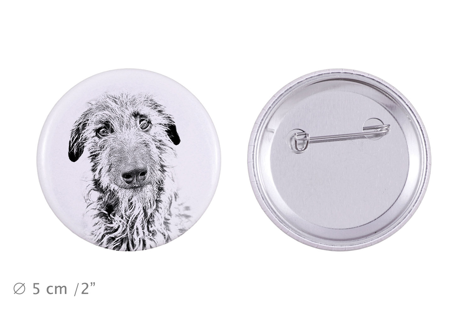 Pyrenean Sheepdog, Labri, Pyrenees Sheepdog - pin with your dog, add your own photo, Art-Dog brand