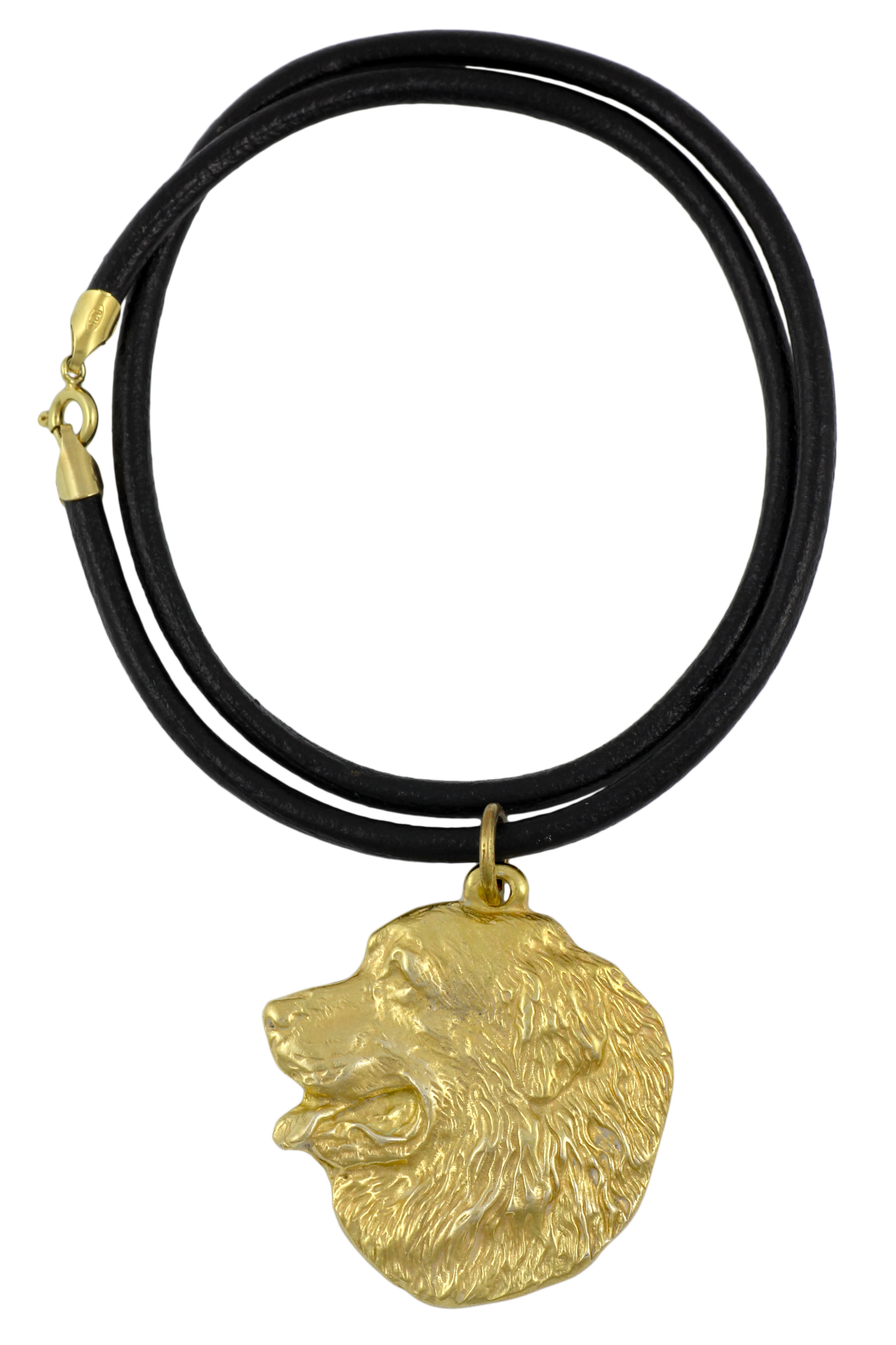 Bernese Mountain Dog, Berner Sennenhund I - Dog necklace in gift box, gold-plated pendant for dog fan, striking jewellery by Art-Dog