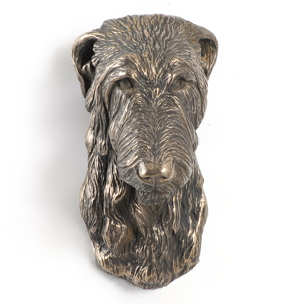 Deerhound, Scottish Deerhound - Dog statue, hanging bust, unique decoration for dog lover by Art-Dog brand