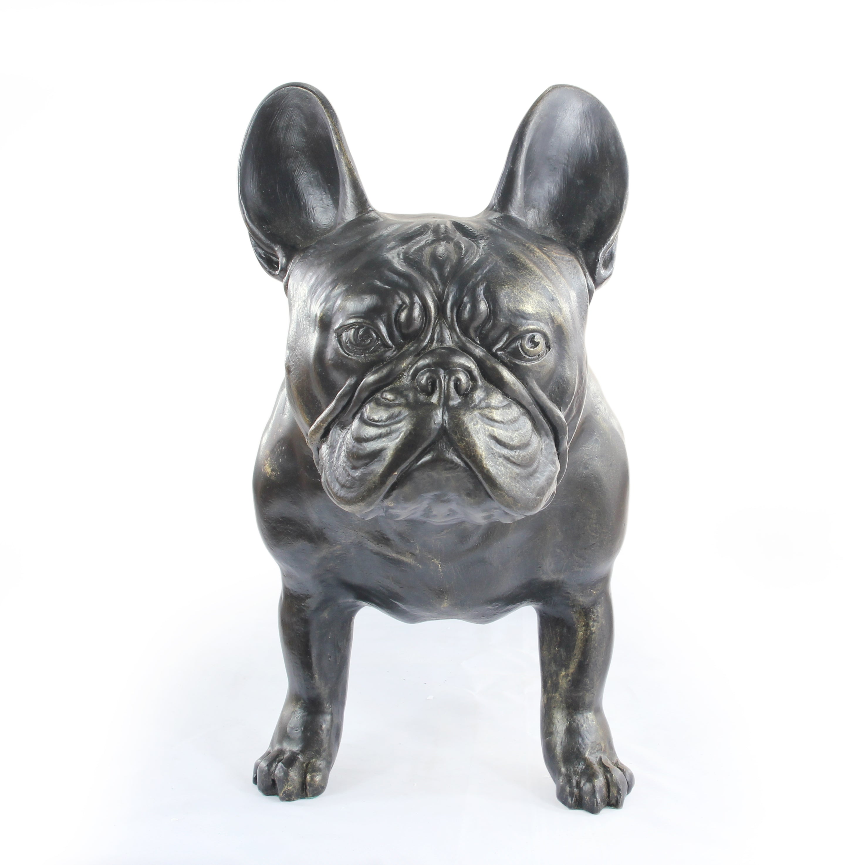 French Bulldog, Frenchie - Life-size dog statue, 1:1 scale figure, statue for the garden by Art-Dog