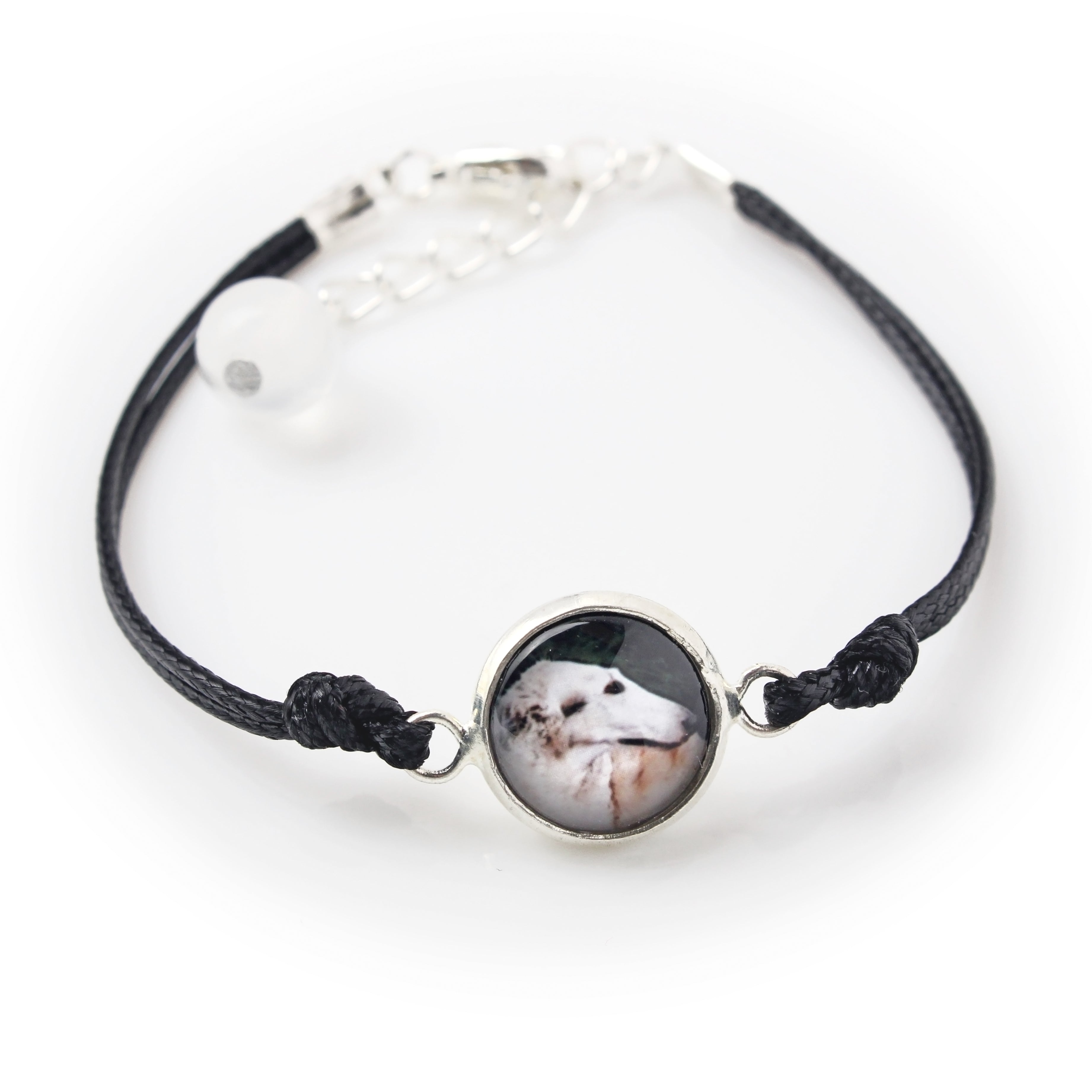 Borzoi, Russian Hunting Sighthound, Russian Wolfhound - bracelet in a box with your photo, feminine jewelry, perfect gift from Art-Dog brand