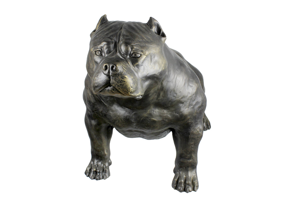 American Bully - Life-size dog statue, 1:1 scale figure, statue for the garden by Art-Dog
