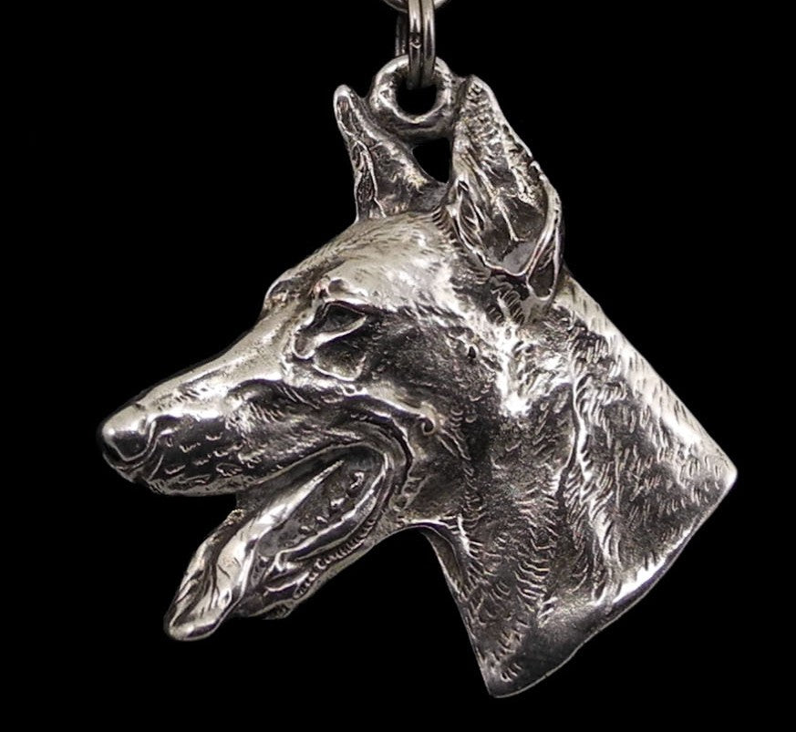 Dobermann, Doberman Pinscher, Dobie - Dog necklace, unique jewellery for the dog fan, unique adder pendant by Art-Dog brand