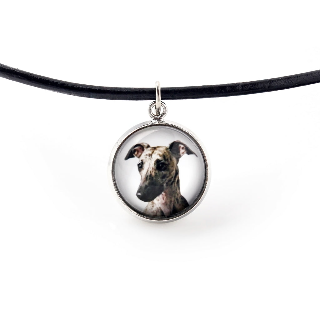 Whippet - necklace in a box, elegant decoration, pendant from the Art-Dog brand