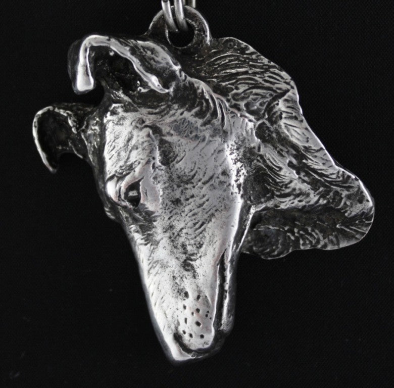 Collie Smooth - necklace with a dog, dog pendant on a silver chain, unique jewelry from the Art-Dog brand