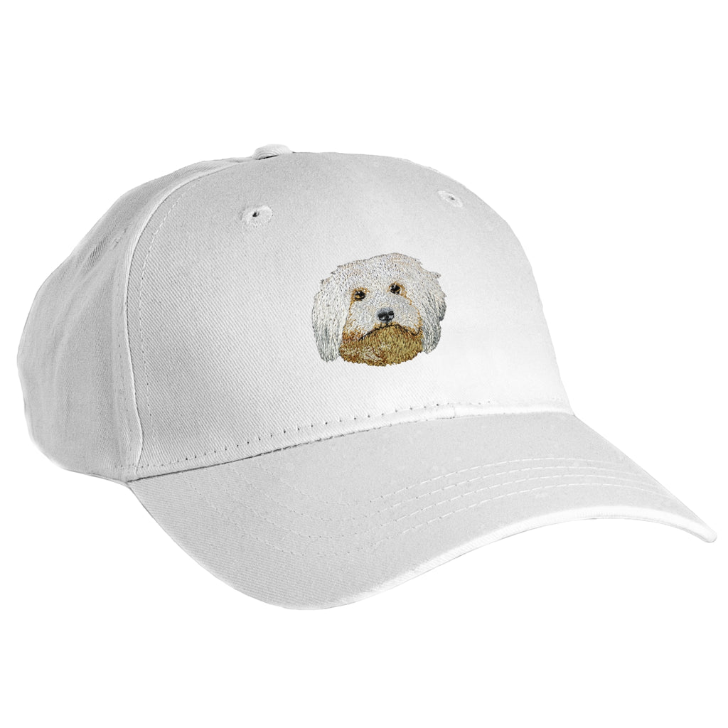 Havanese, Havanese Cuban Bichon, Bichón Havanés - dog-shaped patch, embroidered patch, unique decoration for Art-Dog backpack