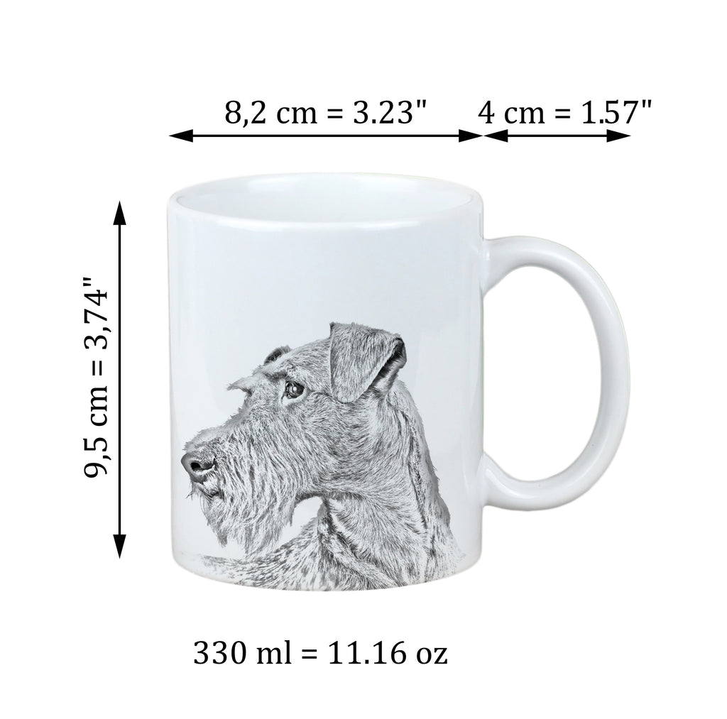 Irish Terrier, Irish Red Terrier, Brocaire Rua - cup with a dog, personalized cup with a print, a classic gift for everyone from the Art-Dog brand