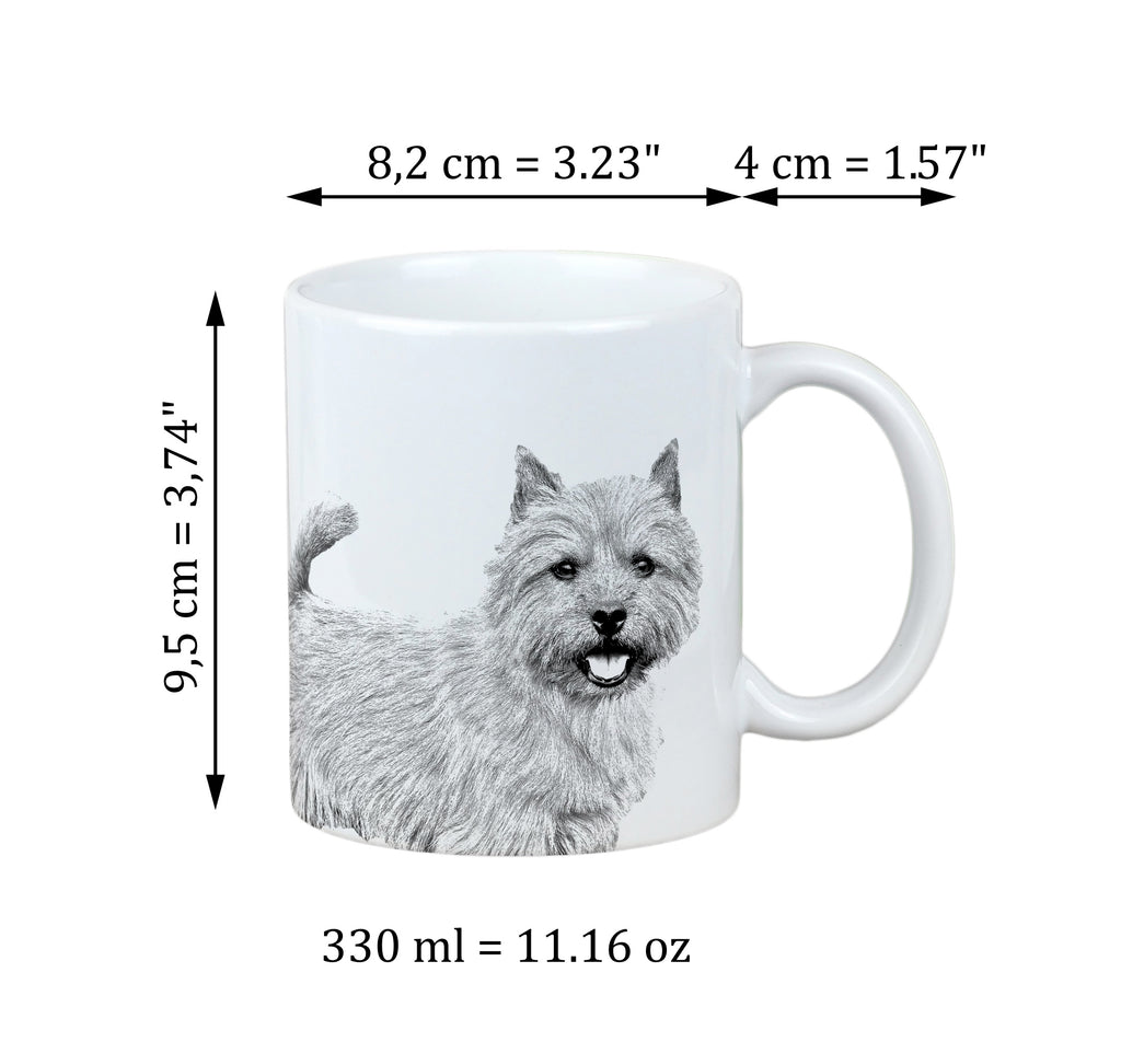 Norwich Terrier - cup with a dog, personalized cup with a print, a classic gift for everyone from the Art-Dog brand
