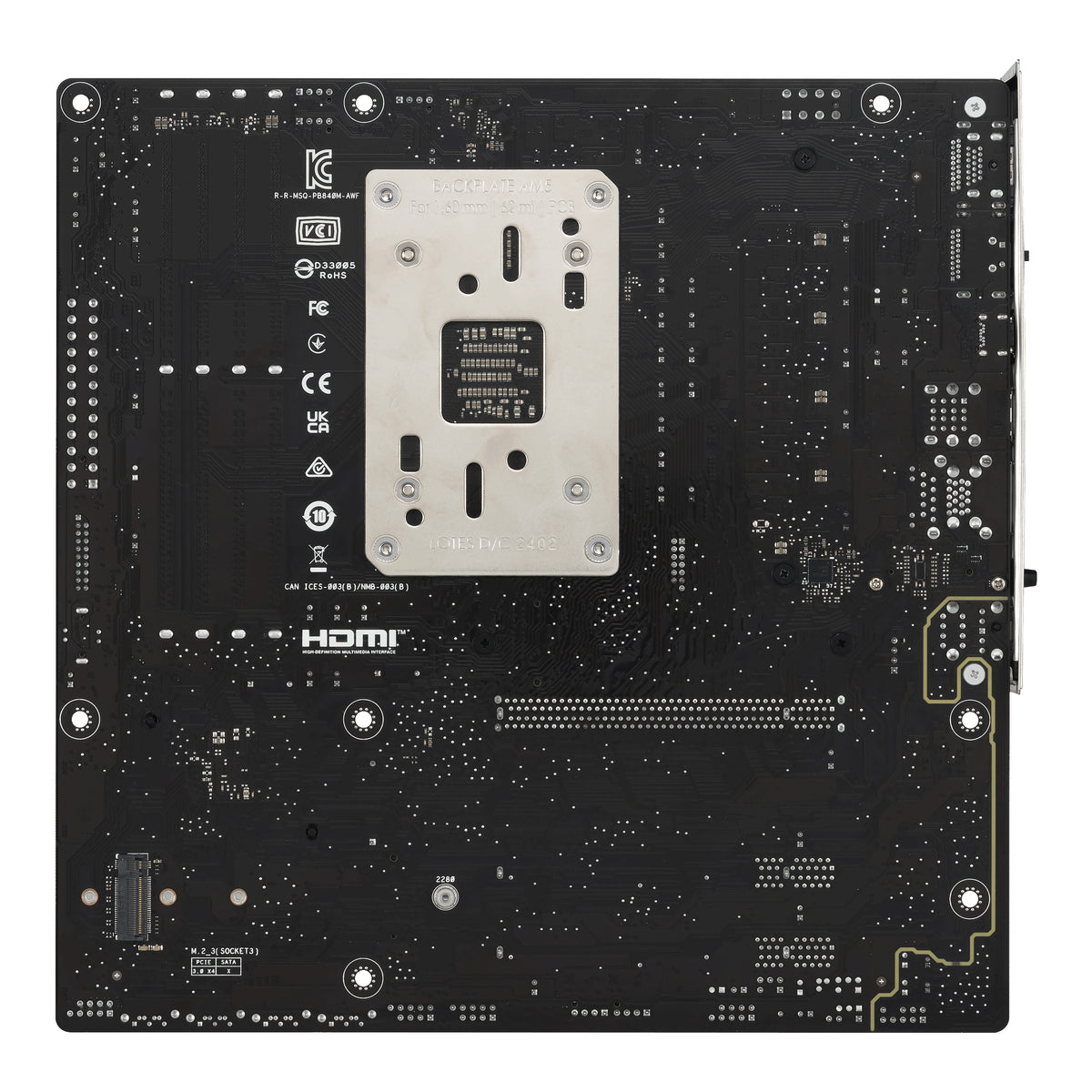 ASUS PRIME B840M-A WIFI Carte Mère AMD B840 Socket AM5 micro ATX