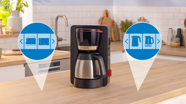 Bosch Bosch TKA6M273 machine à café Machine à café filtre 1,1 L