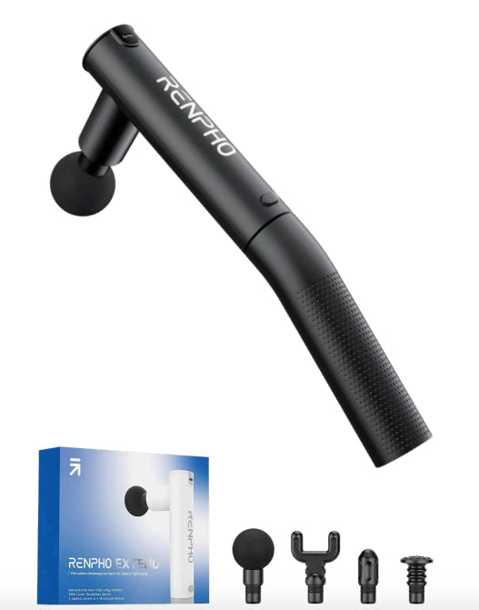 Renpho Extend Massage Gun masseur Épaules Noir