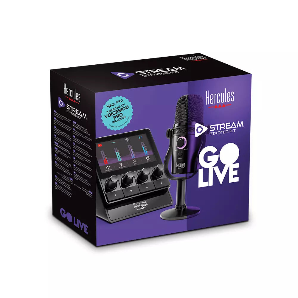 Hercules Stream Starter Kit kit multimédia