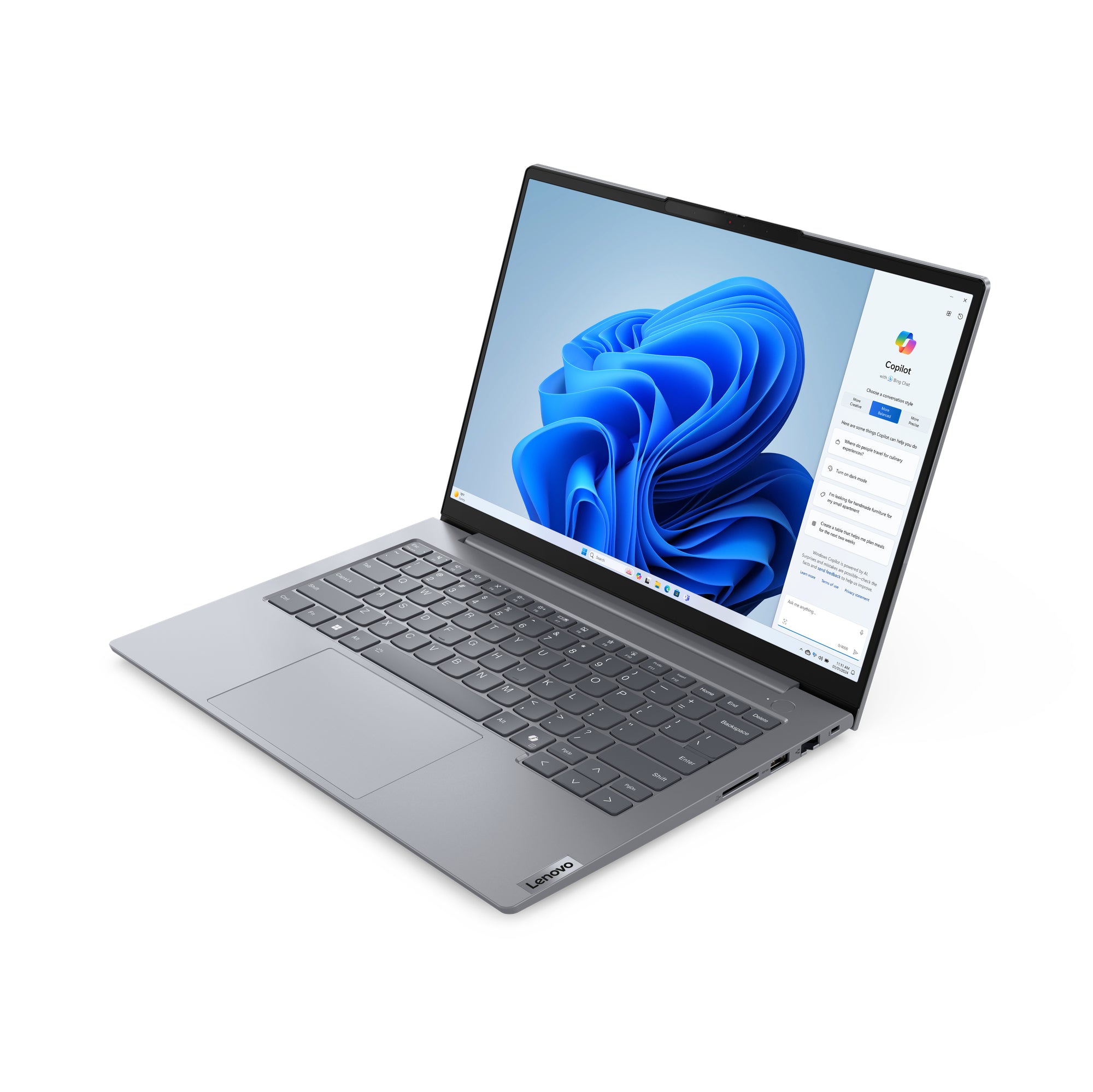 Lenovo ThinkBook 14 G7 ARP AMD Ryzen™ 7 7735HS Ordinateur portable 35,6 cm (14") WUXGA 32 Go DDR5-SDRAM 1 To SSD Wi-Fi 6E (802.11ax) Windows 11 Pro Allemand Gris