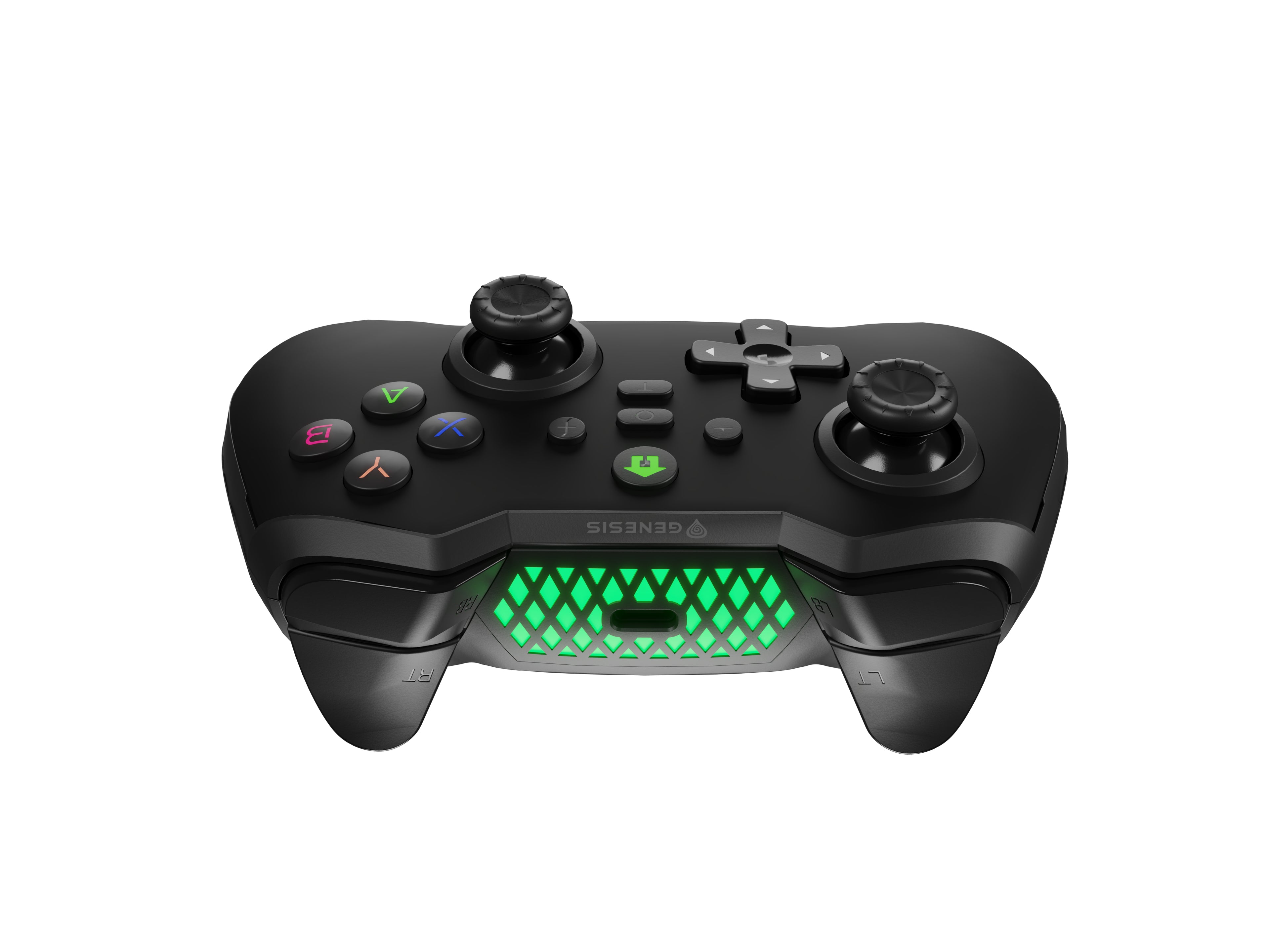 GENESIS Mangan 400 Noir Bluetooth Manette de jeu Analogique/Numérique Android, MAC, Nintendo Switch, PC, iOS