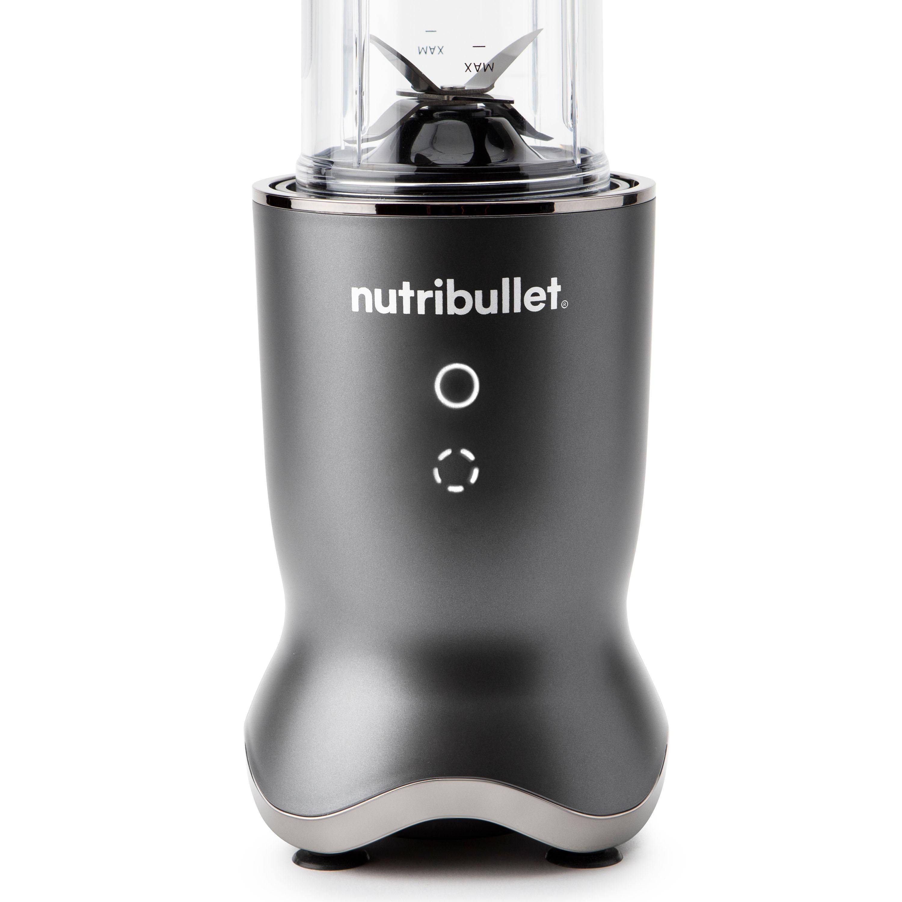 NutriBullet NB1206DGCC 0,9 L Mélangeur de table 1200 W Noir, Transparent