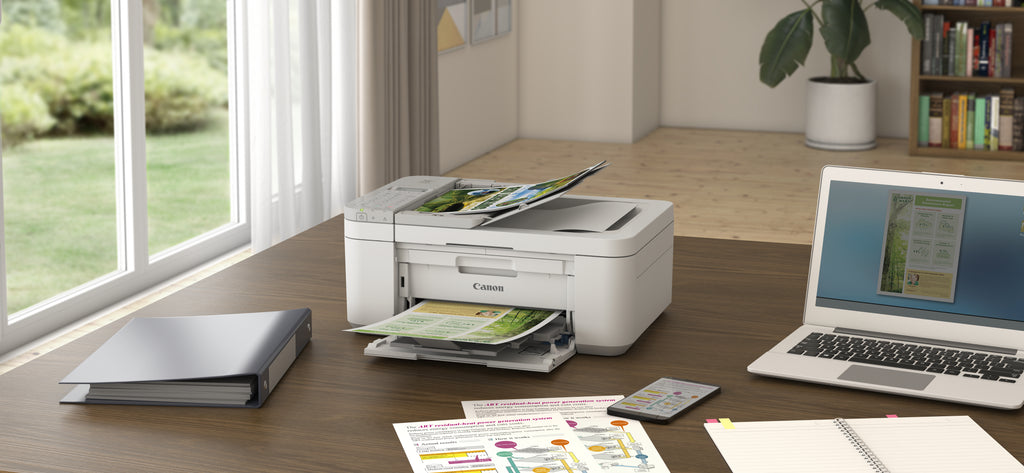 Canon PIXMA TR4756i Imprimante Jet d'encre A4, 4800 x 1200 DPI, Wifi, Blanc