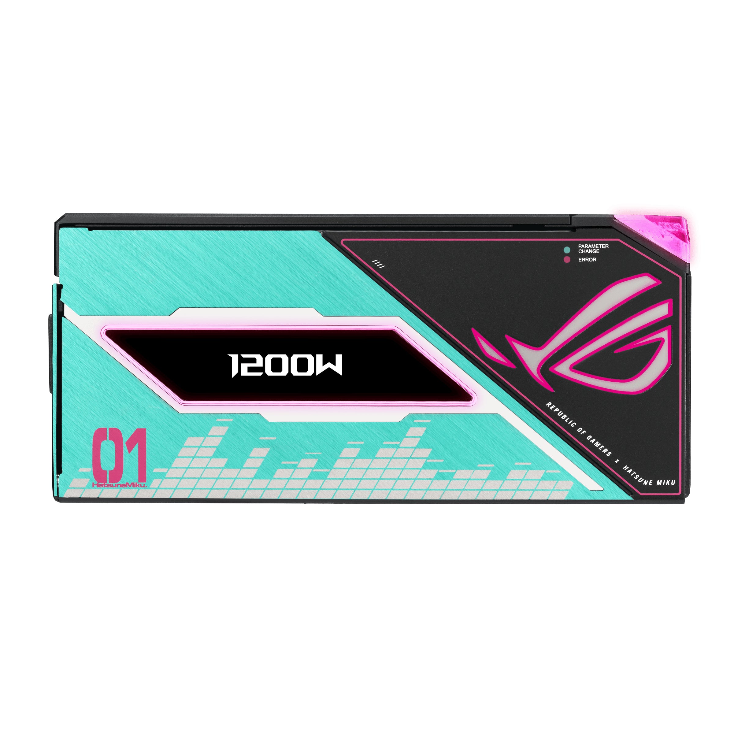 ASUS ASUS ROG -THOR-1200P3-MIKU unité d'alimentation d'énergie 1200 W 20+4 pin ATX ATX Multicolore