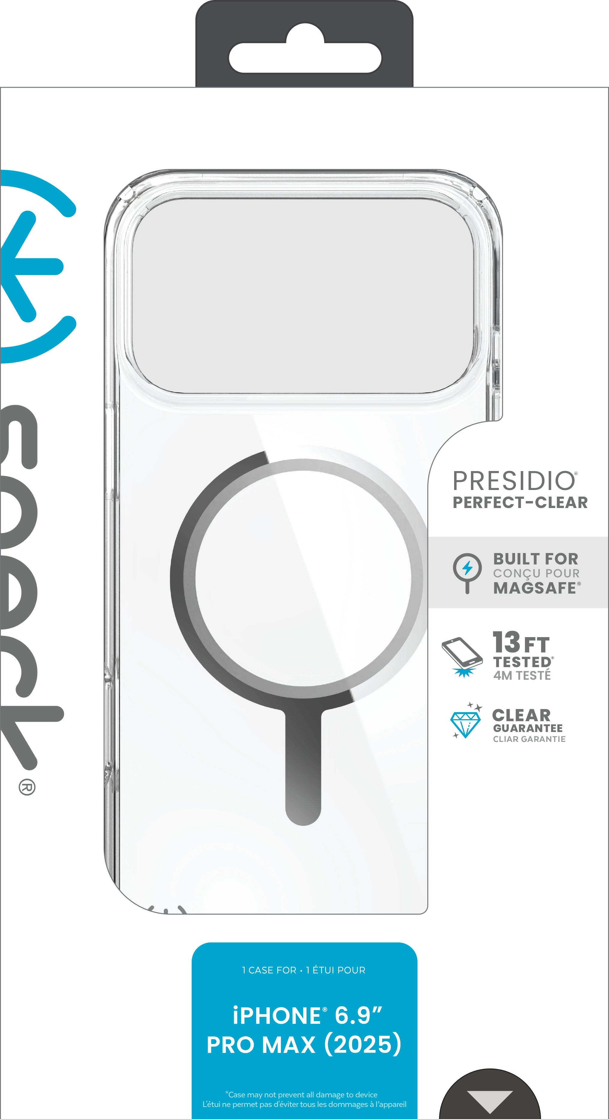 Speck 150981-3240 coque de protection pour téléphones portables 17,5 cm (6.9") Housse Transparent