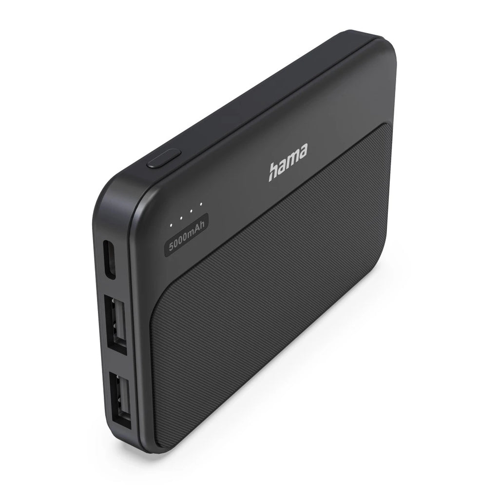 Hama Pocket 5 Lithium Polymère (LiPo) 5000 mAh Anthracite