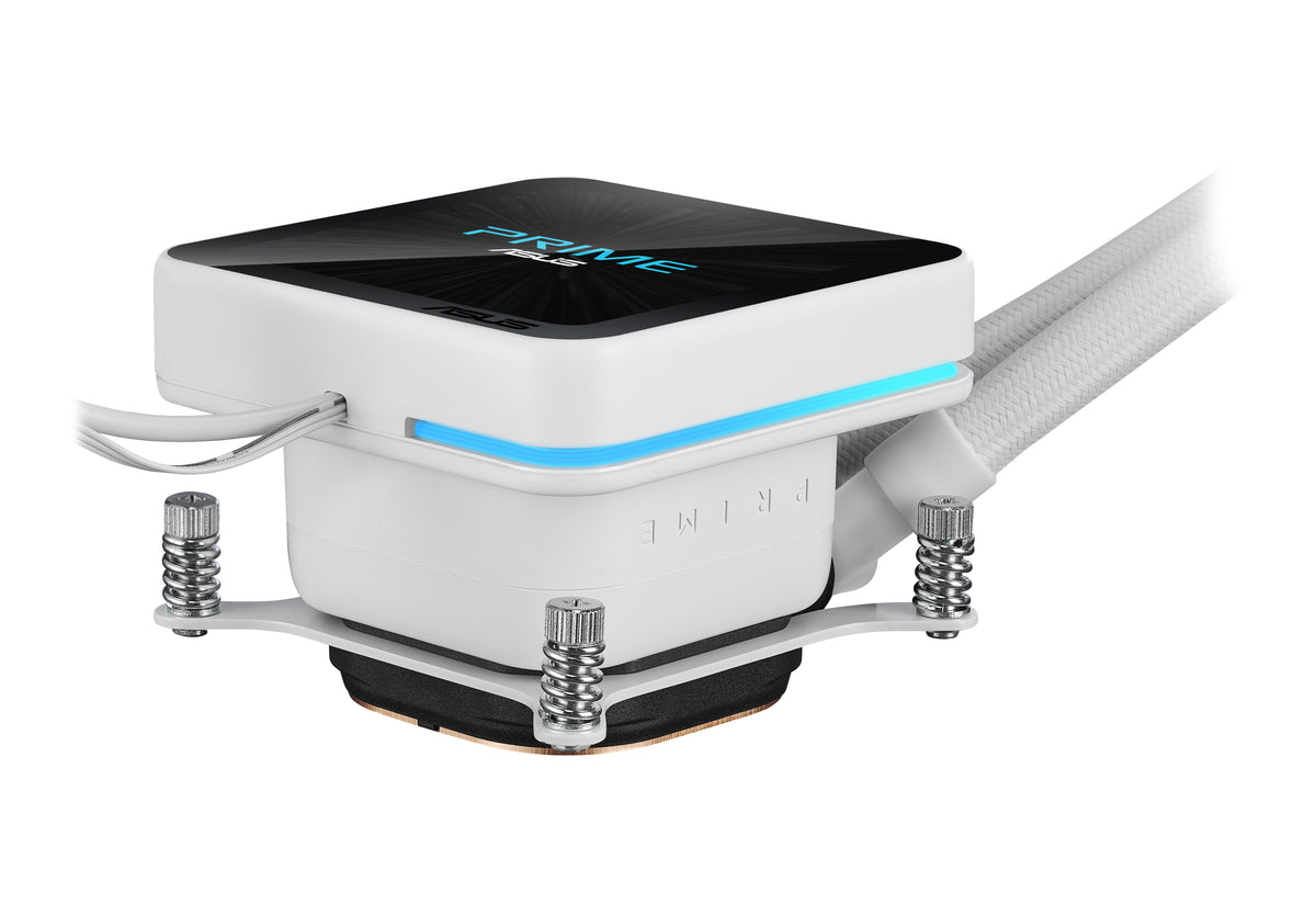 ASUS PRIME SLC II 360 ARGB LCD WHT Processeur Refroidisseur de liquide tout-en-un 12 cm Blanc 1 pièce(s)