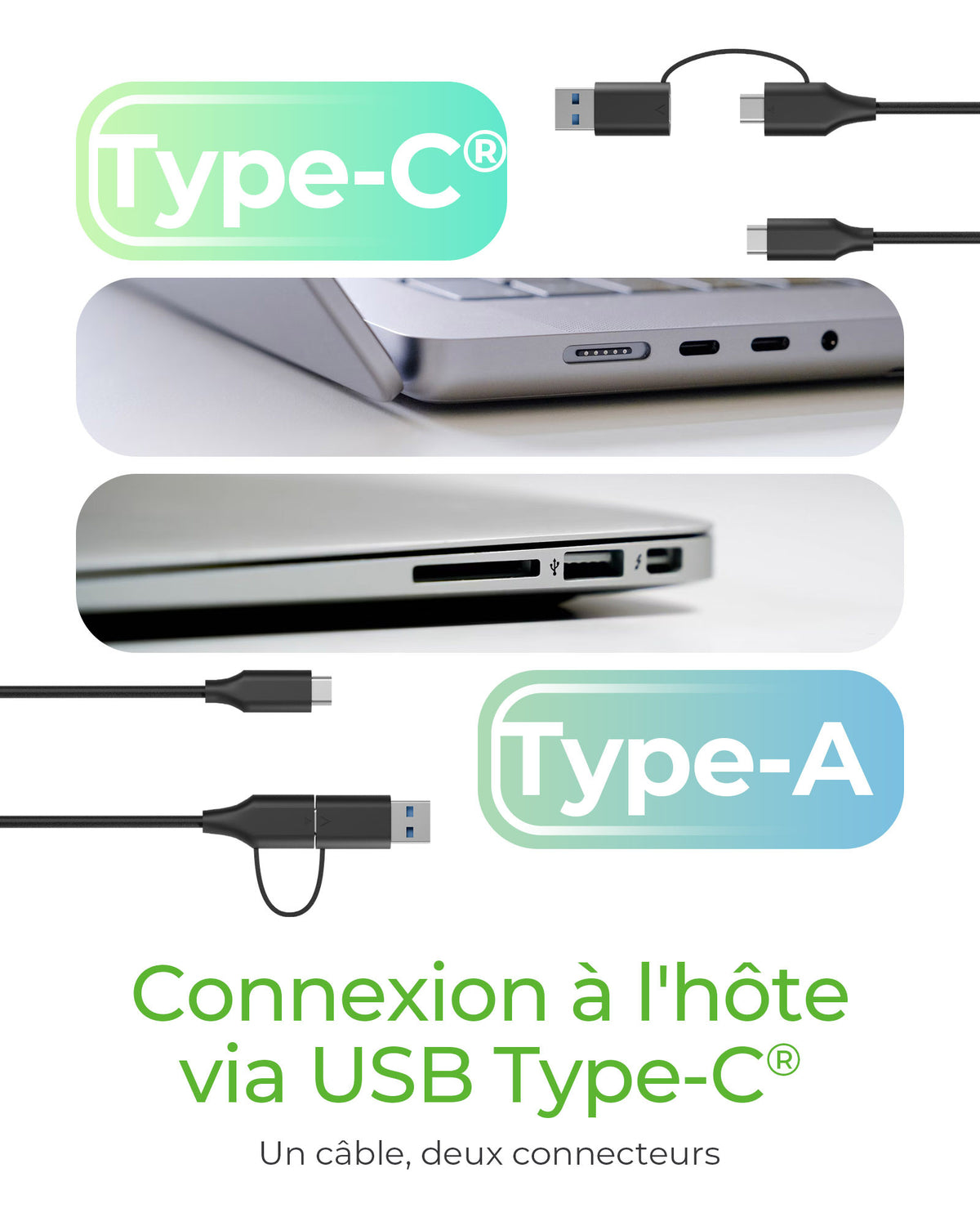 ICY BOX IB-201T-CU31, ext. 2.5" SATA Gehäuse, USB 3.2 Gen 2 bis zu 10 Gbit/s, Werkzeuglos, Kunststoff, schwarz