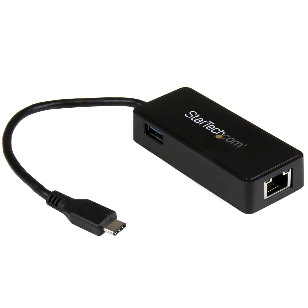 StarTech.com Adaptateur USB-C vers RJ45 Gigabit Ethernet avec Port USB 3.1 Gen 1