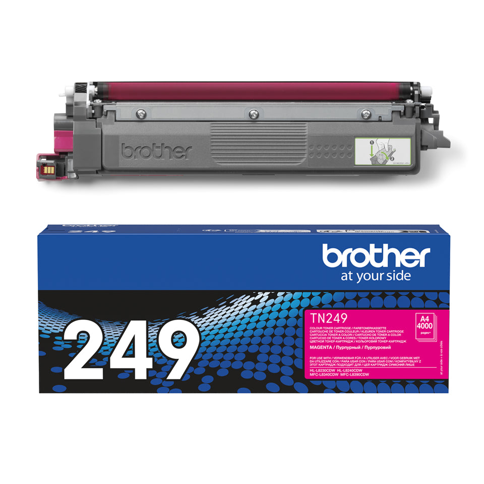 Brother TN-249M - Cartouche de toner très haute capacité originale – Magenta