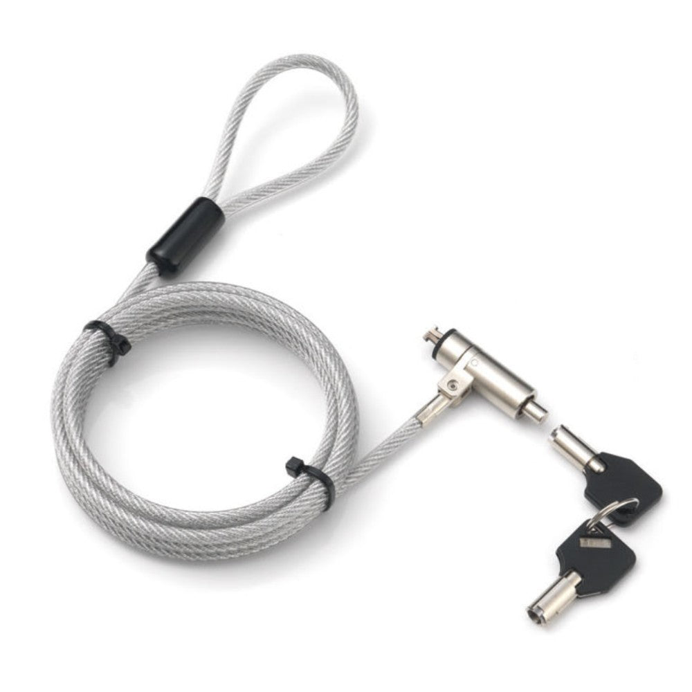 Techly IQ-LOK-15-K câble antivol Argent 1,8 m