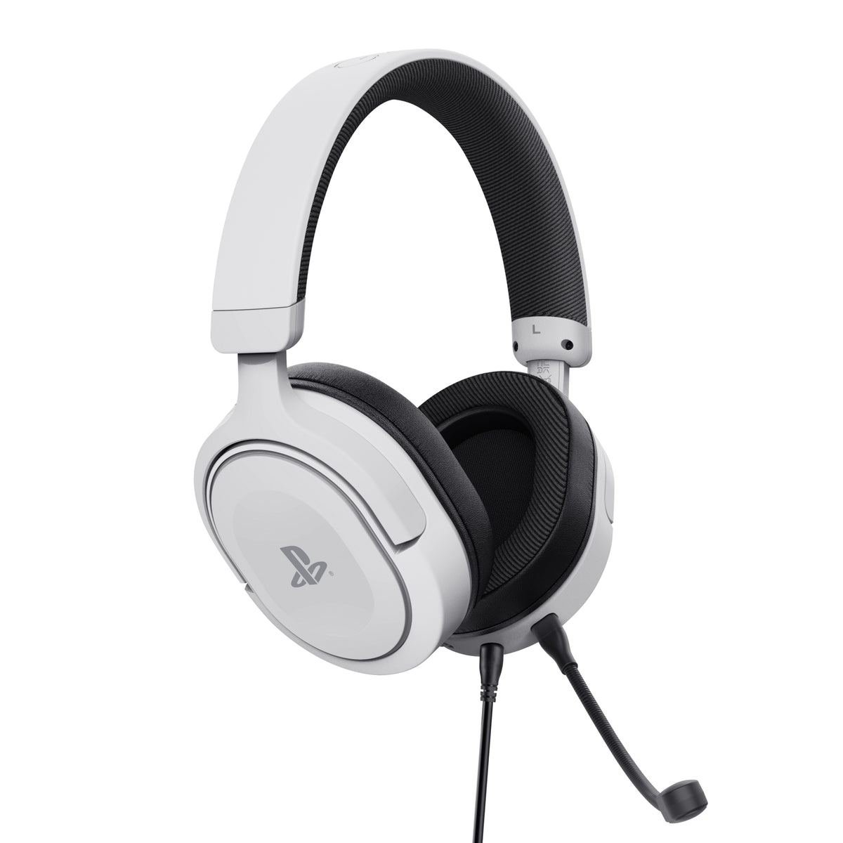 Trust GXT 498 Forta Casque Gaming Filaire avec Arceau, Noir et Blanc