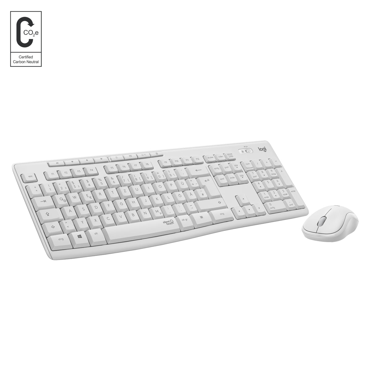 Logitech MK295 Silent Sæt med mus og tastatur Trådløs US International