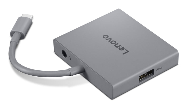 Lenovo GX91R64790 Station d'accueil USB 3.2 Gen 1 Type-C, Gris