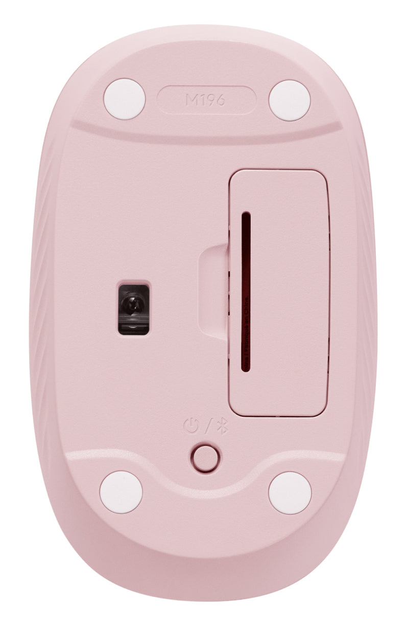 Logitech M196 Souris Optique Sans Fil, Rose