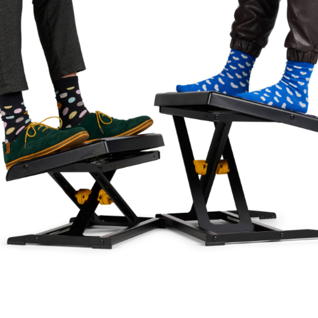 BakkerElkhuizen FootRest No.1 Noir, Jaune, Gris