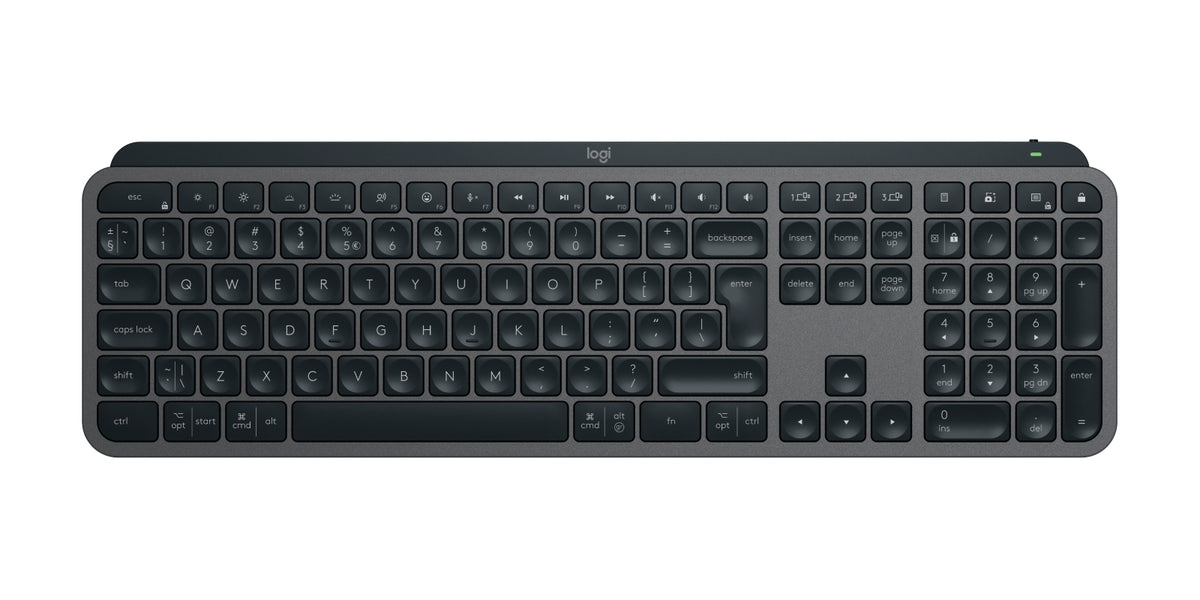 Logitech MX Keys Combo for Business, Ensemble Clavier et Souris Sans Fil, Layout US International