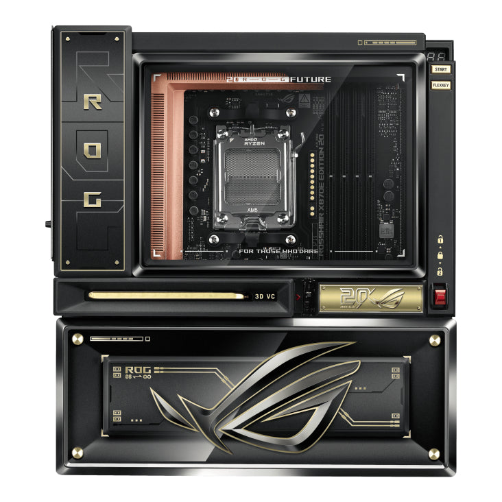 ASUS ROG CROSSHAIR X870E EDITION 20 - vue 5