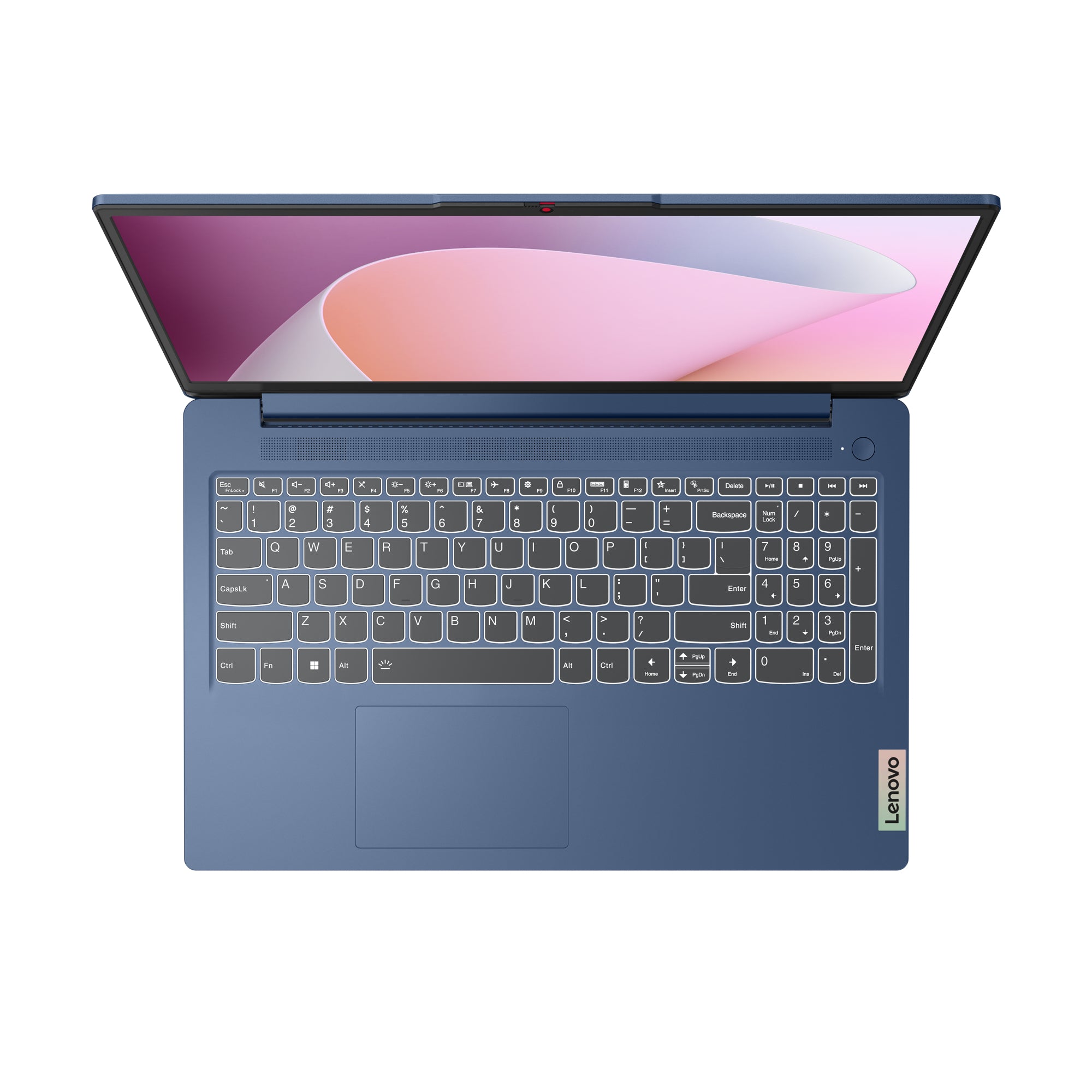 Lenovo IdeaPad Slim 3 15AMN8 AMD Ryzen™ 5 7520U Ordinateur portable 39,6 cm (15.6") Full HD 16 Go LPDDR5-SDRAM 512 Go SSD Wi-Fi 6 (802.11ax) Windows 11 Home Allemand Bleu