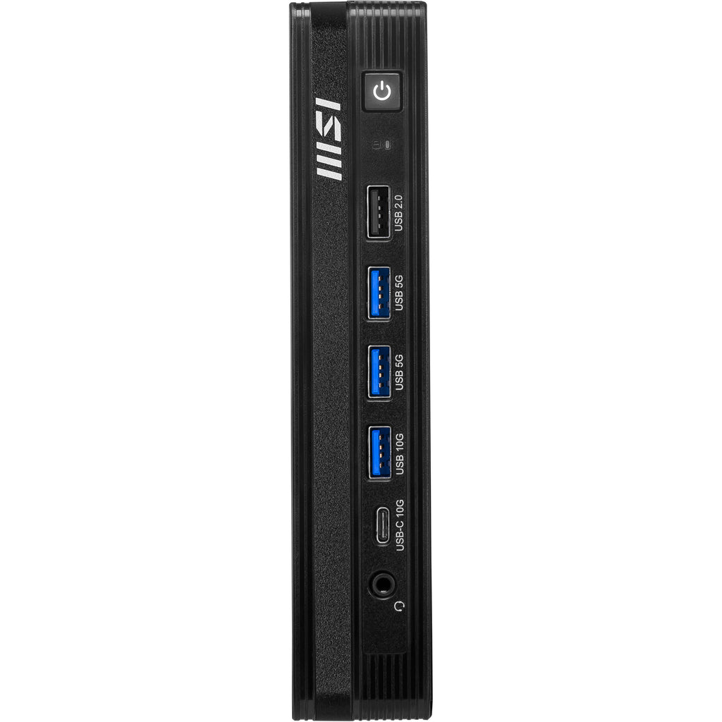 MSI PRO DP10 A14MG-003BEU PC/poste de travail Intel® Pentium® Gold G7400 1,1L mini PC Mini PC type barebone Noir