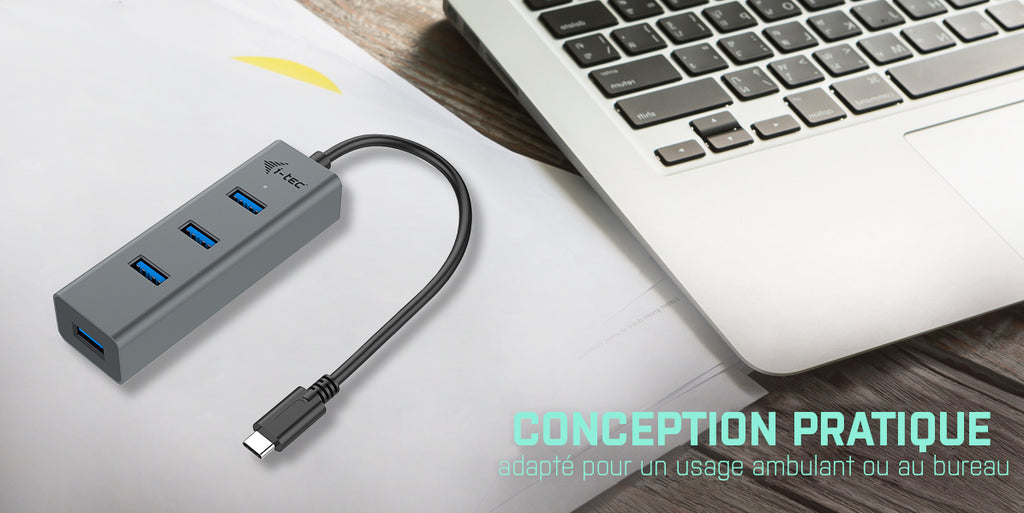 i-tec Metal USB-C HUB 4 Port