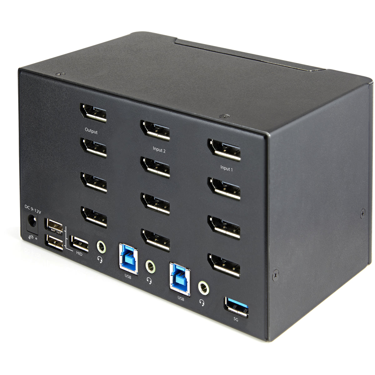 StarTech.com Switch KVM 2 Ports Quadruple Écran DisplayPort 4K 60Hz UHD HDR avec Hub USB 3.0